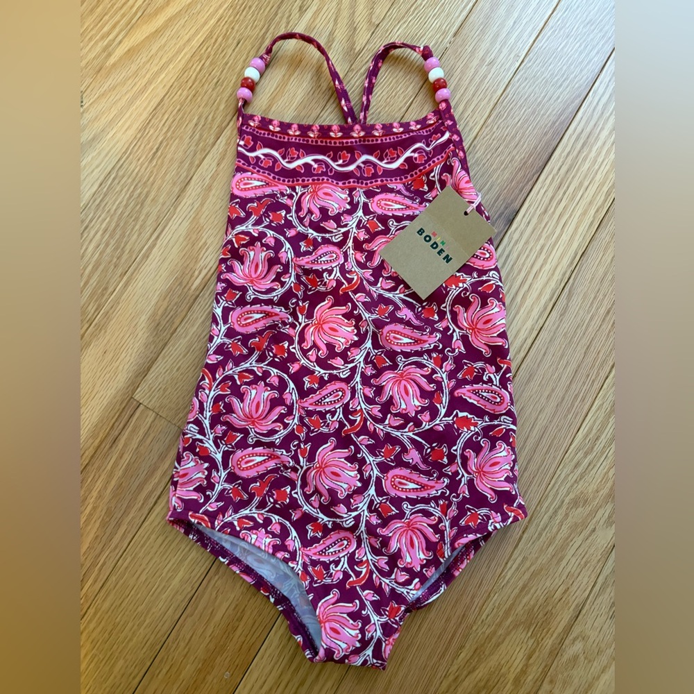 NWT Mini Boden bathing suit